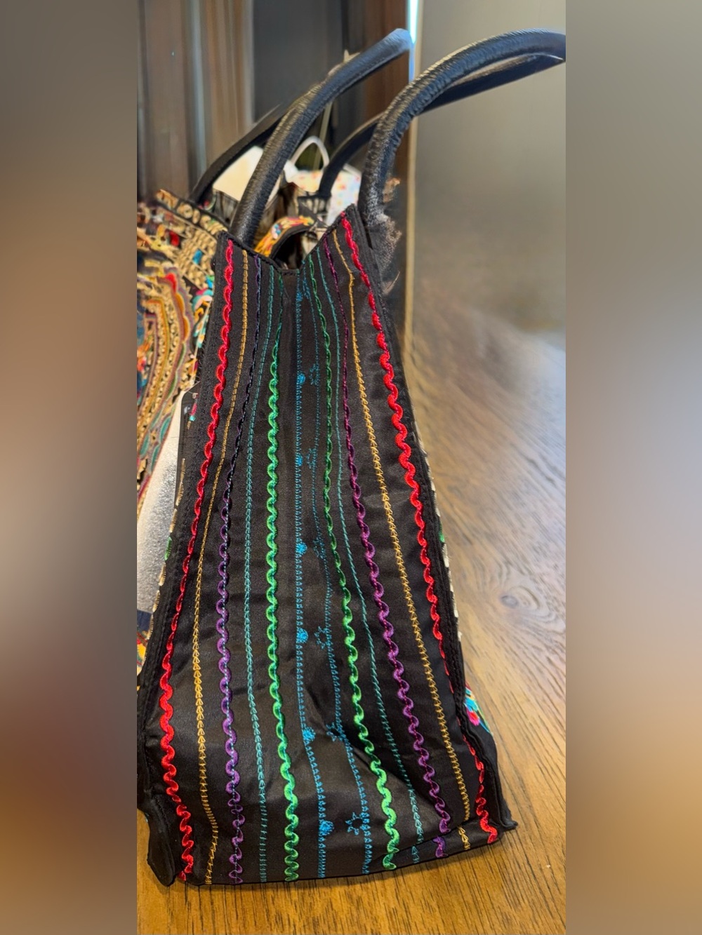 NWT Original by Sharif Embroidered Mandala Boho Tote Bag - Pristine - Picture 4 of 10